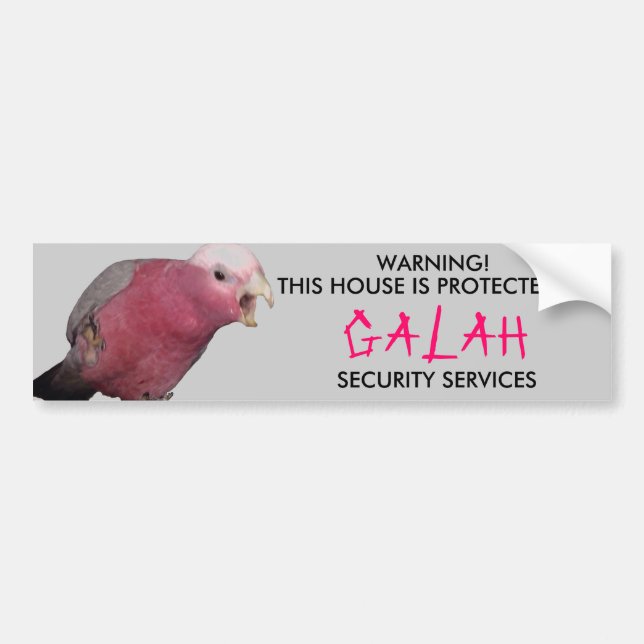 GALAH AUFKLEBER AUTOAUFKLEBER (Vorne)