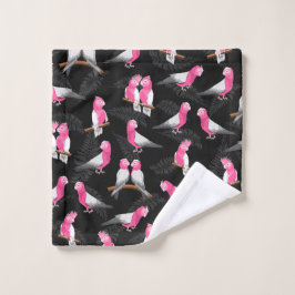 Galah Australian Bird Pattern Waschlappen