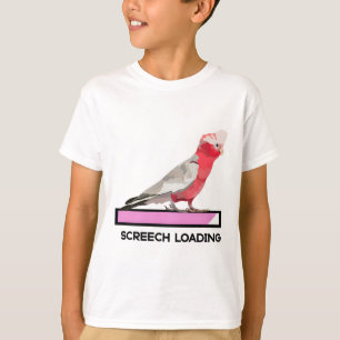 Galah: Das lebendige Rosa und das graue Kakadu von T-Shirt