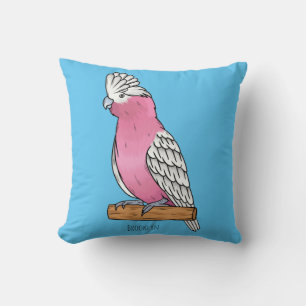Galah Vogel Cartoon Illustration Kissen