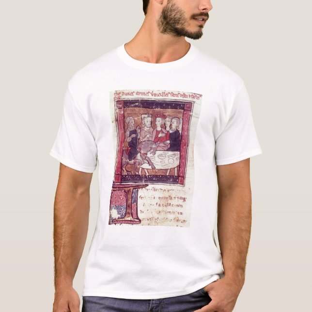 Galahad kommt zu Arthur T-Shirt (Vorderseite)