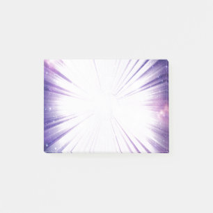 galaktisch Lila Post-it Klebezettel