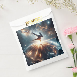 Galaktische Breakdance Explosion im tiefen Raum Geschenktütchen