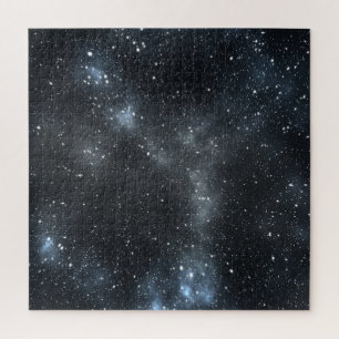 Galaktische dunkle Materie: Weltraumgeheimnis. Puzzle