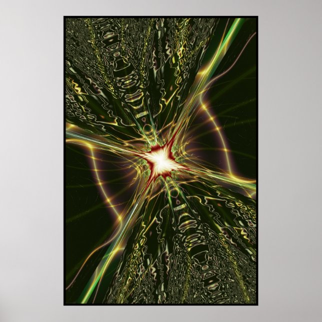 Galaktische Epiphany Poster (Vorne)