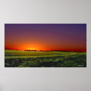 Galaktische Ernte Poster