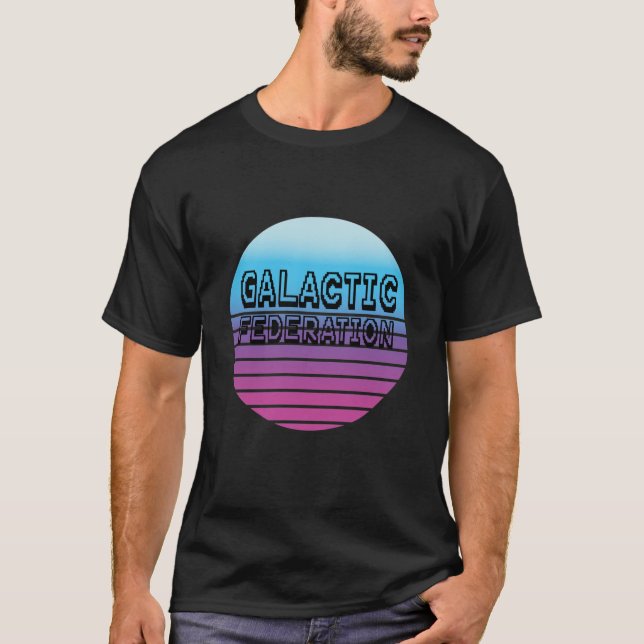 Galaktische Föderation T-Shirt (Vorderseite)