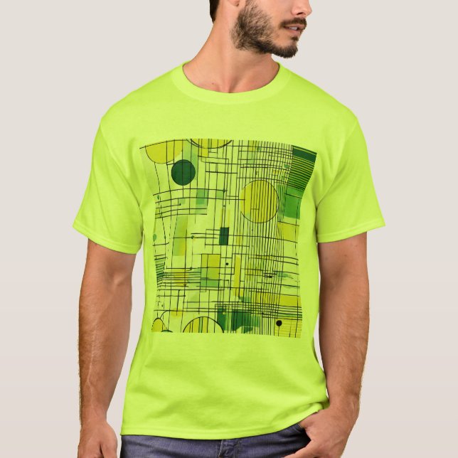 Galaktische Geometrie T-Shirt (Vorderseite)