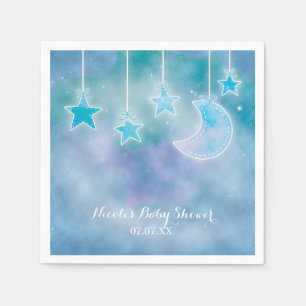 Galaktische Himmelswelt Kosmische Baby Shower Serv Serviette