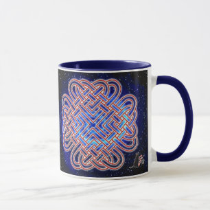 Galaktische keltische Liebe Tasse
