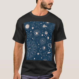 Galaktische Konstellationen: Raumdesign T-Shirt