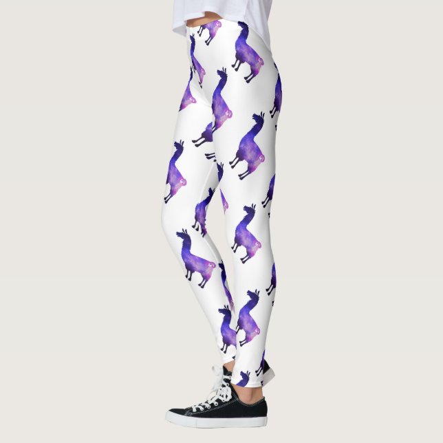 Galaktische Lama-Leggings Leggings (Links)