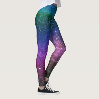 Galaktische Leggings im Weltraum