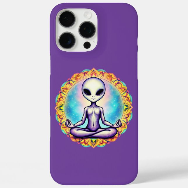 Galaktische Meditation Case-Mate iPhone Hülle (Rückseite)