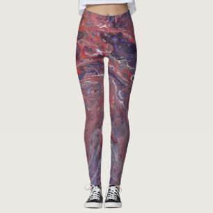 Galaktische Nacht Abstracte Leggings