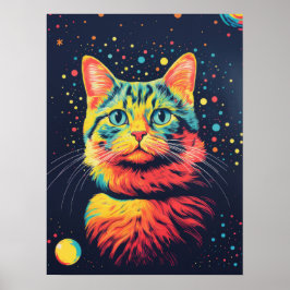 Galaktische Paws Poster