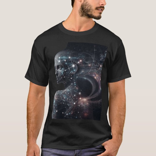 Galaktische Symphonie: Stardust-Soul T-Shirt (Vorderseite)