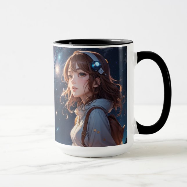 Galaktische Träume: Eine helle Sky-Reise Tasse (Rechts)