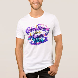 Galaktische Träume und kosmische Vibes Tri-Blend Shirt