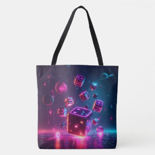 Galaktische Würfel 🎲 Schulter-Tasche
