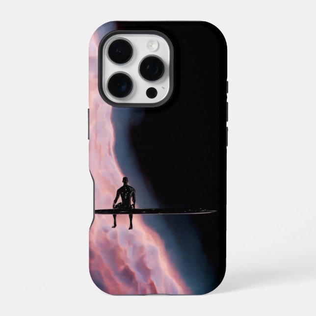 Galaktischer Drifter iPhone Hülle (Rückseite)
