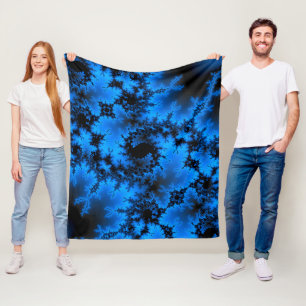 Galaktischer Frost Fleecedecke