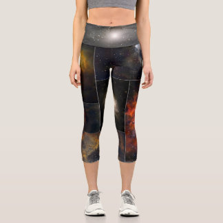Galaktischer Komfort Capri Leggings