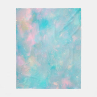 Galaktischer Komfort Nebula Fleece Blanket