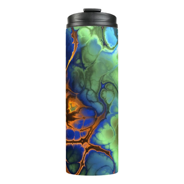Galaktischer Marmor Thermosbecher (Vorderseite)