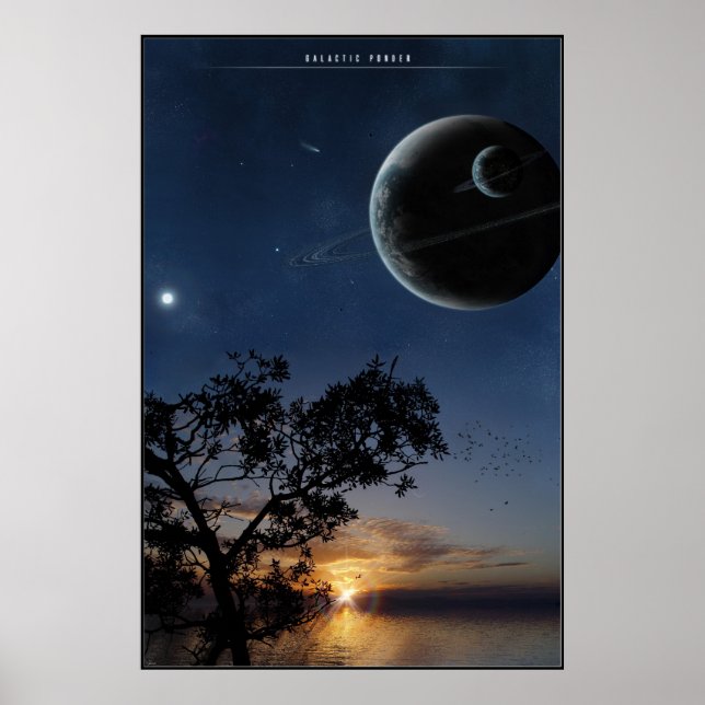 Galaktischer Ponder Poster (Vorne)
