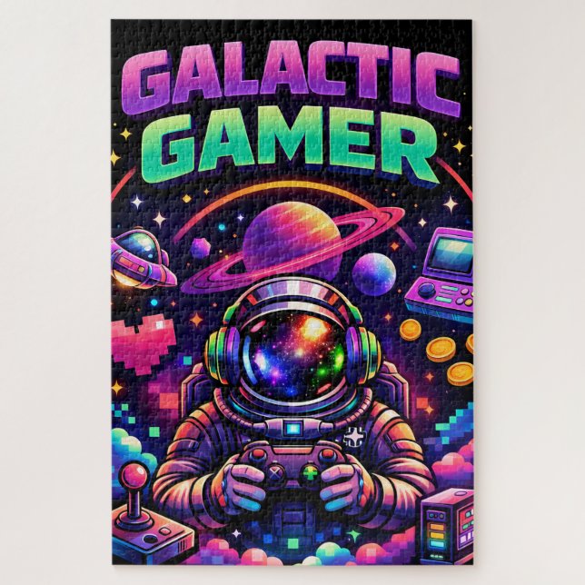 Galaktischer Spieler Puzzle (Vertikal)