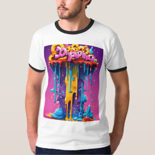 Galaktischer Swirl: Gravity-Themed T-Shirt