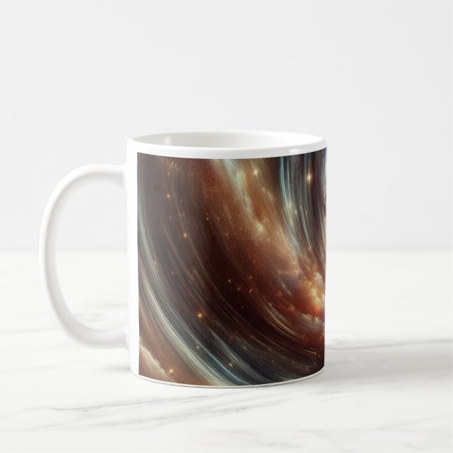 Galaktischer Whirlpool Cup Kaffeetasse (Links)