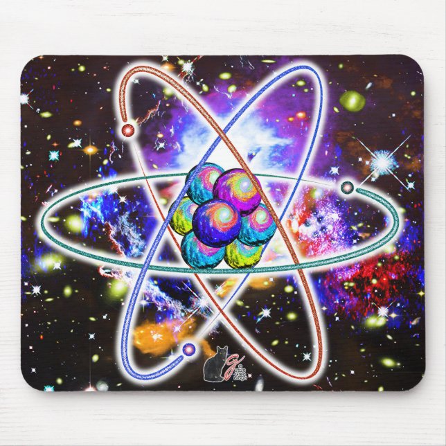 Galaktisches Atomar Mousepad (Vorne)