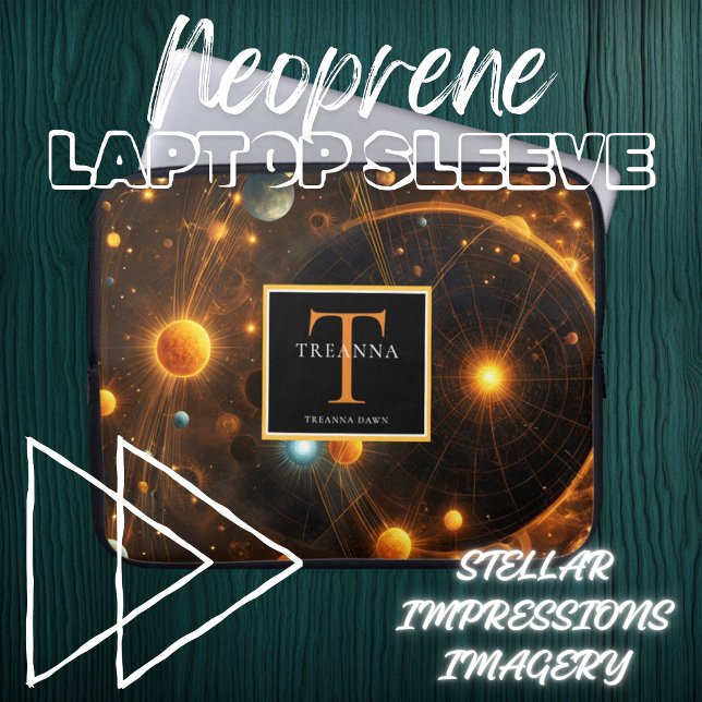 Galaktisches Flüstern Laptopschutzhülle (Von Creator hochgeladen)