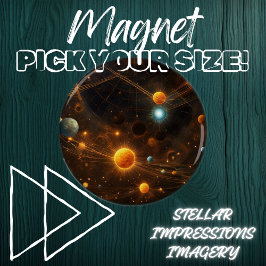 Galaktisches Flüstern Magnet