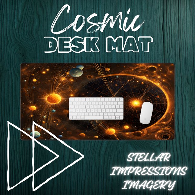 Galaktisches Flüstern Schreibtischunterlage (Von Creator hochgeladen)