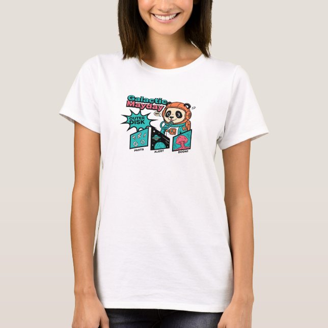 Galaktisches Mayday T-Shirt (Vorderseite)