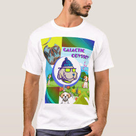 Galaktisches Odyssey-Design T-Shirt