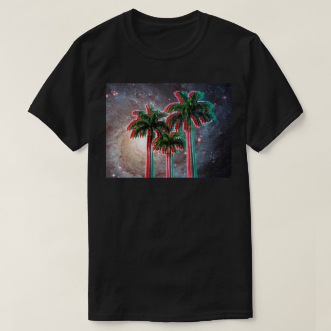 Galaktisches Paradies T-Shirt (Design vorne)