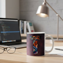 Galaktisches Prism Initial T Tasse