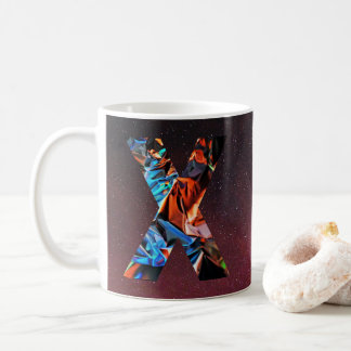Galaktisches Prism Initial X Tasse