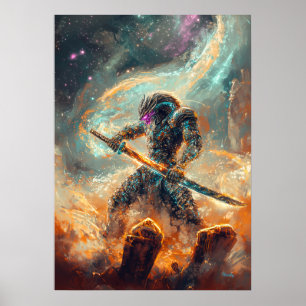 Galaktisches Ronin - Die kosmische Blade Poster