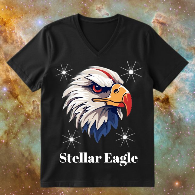 Galaktisches Wildtier-Nebel-Adler T-Shirt (Von Creator hochgeladen)