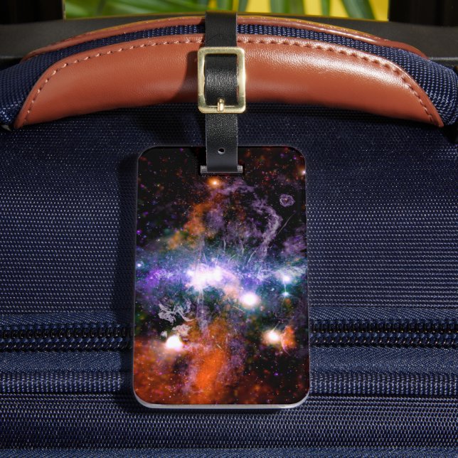 Galaktisches Zentrum der Milchstraße Galaxy X-Ray  Gepäckanhänger (Vorderseite Insitu 2)