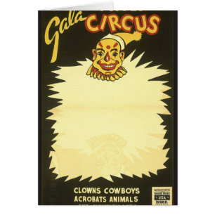 Galamarionetten-Zirkus Clowns