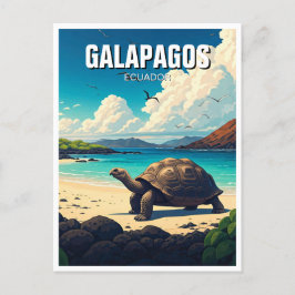 Galapagos Giant Tortoise Postkarte