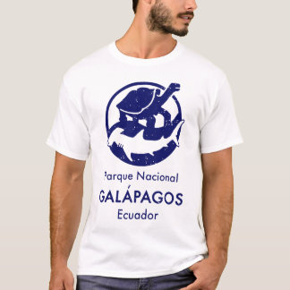 Galapagos-Insel-coole tierische Vintage nationale T-Shirt