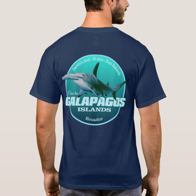 Galapagos-Inseln (DD2) T-Shirt (Rückseite)
