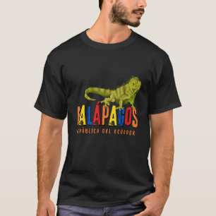 Galapagos-Inseln Ecuador Iguana Islas Galapagos T-Shirt